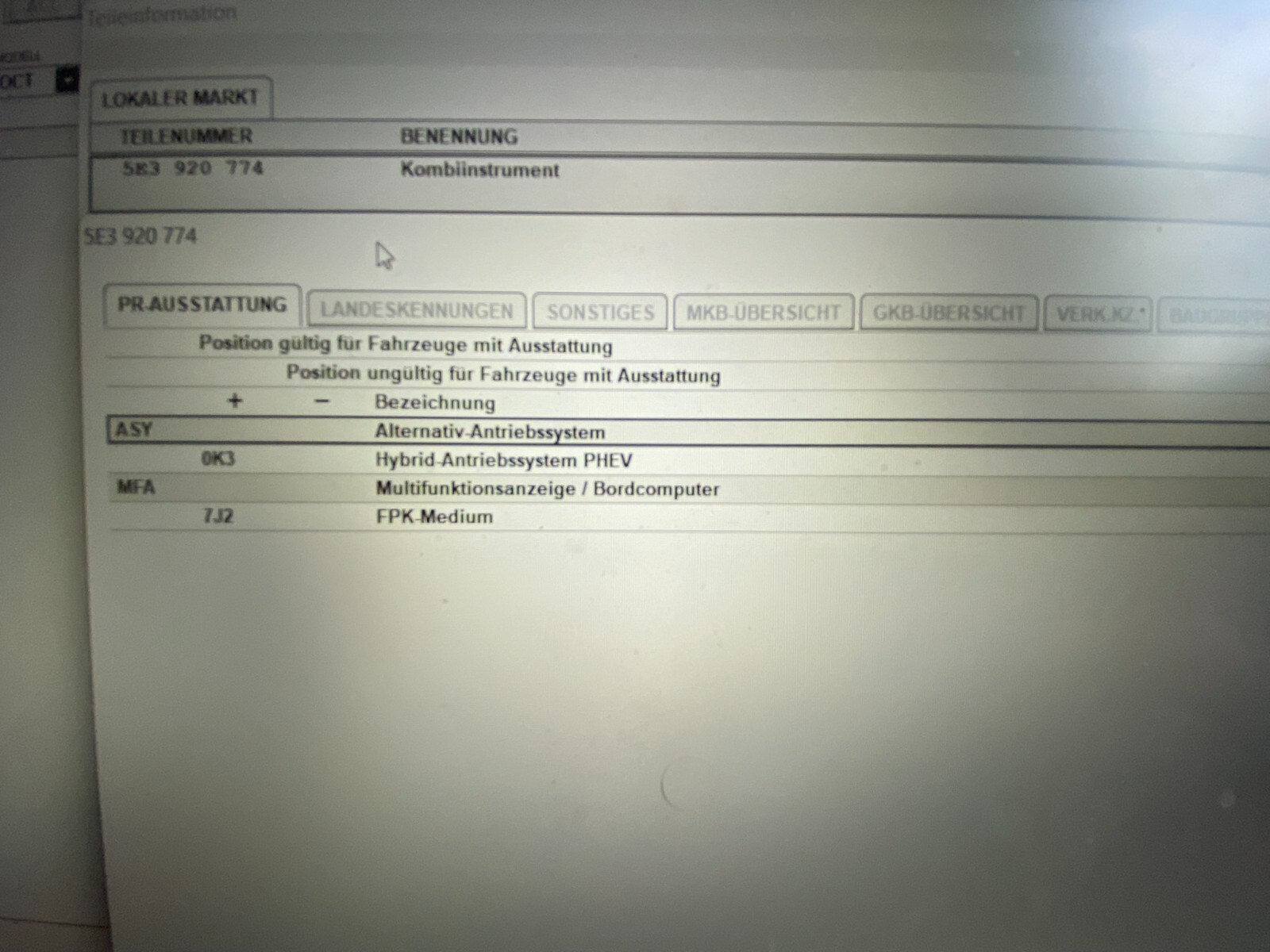 SKODA OCTAVIA IV PHEV 2020 KOMBIINSTRUMENT -VIRTUAL COCKPIT 5E3920774 NEU! 0KM - Obrázek 13