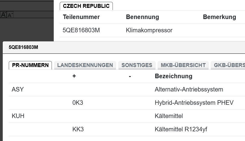 ŠKODA OCTAVIA KLIMAKOMPRESSOR HYBRID 5QE816803M ORIG. VW TEIL 5QE816803M NEU !! - Obrázek 5