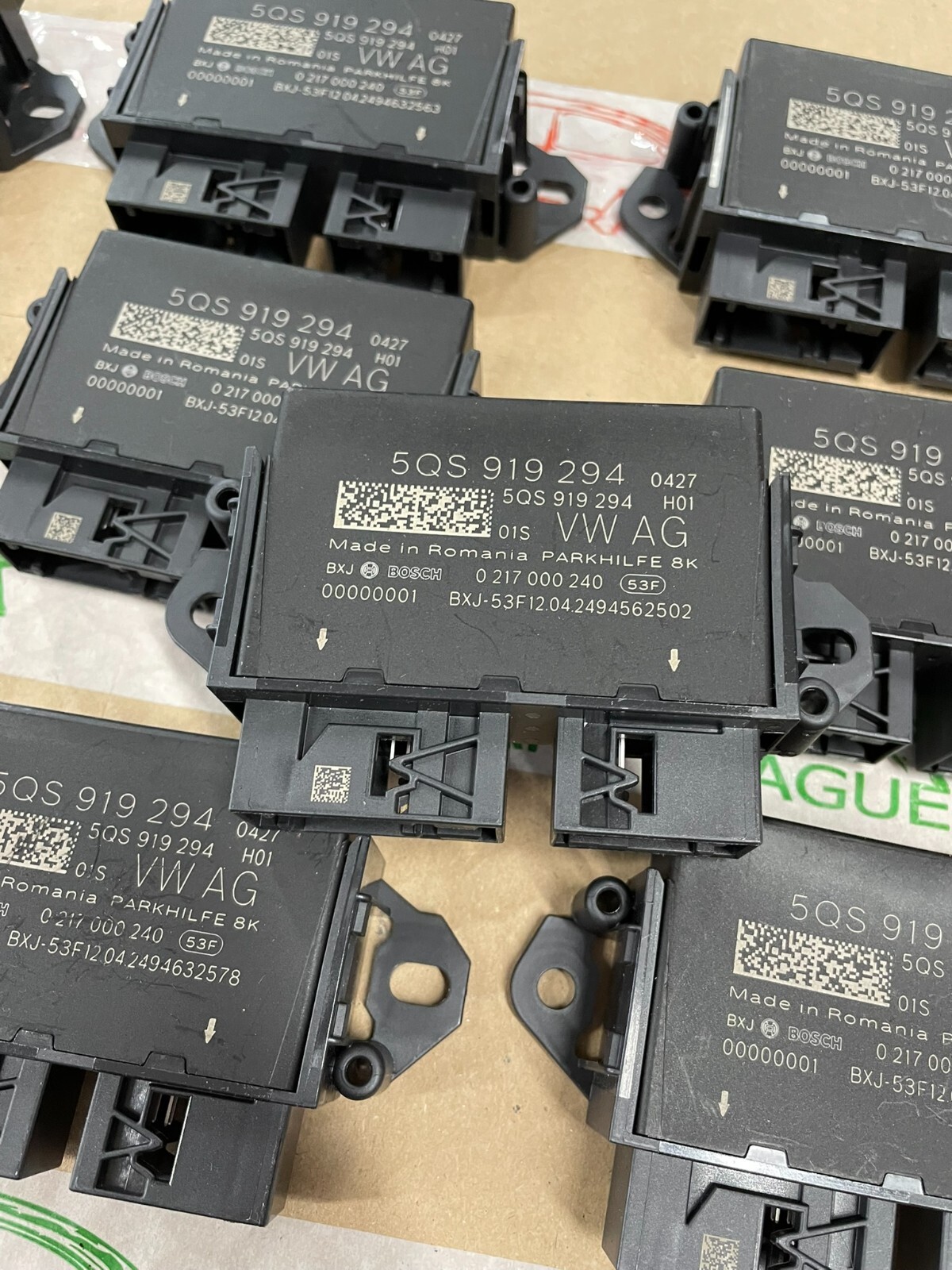 ŠKODA OCTAVIA SUPERB KODIAQ STEUERGERÄT FÜR EINPARKHILFE 8K PDC 5QS919294 NEU - Obrázek 14