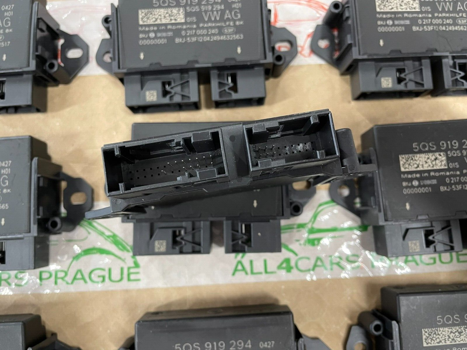 ŠKODA OCTAVIA SUPERB KODIAQ STEUERGERÄT FÜR EINPARKHILFE 8K PDC 5QS919294 NEU - Obrázek 15