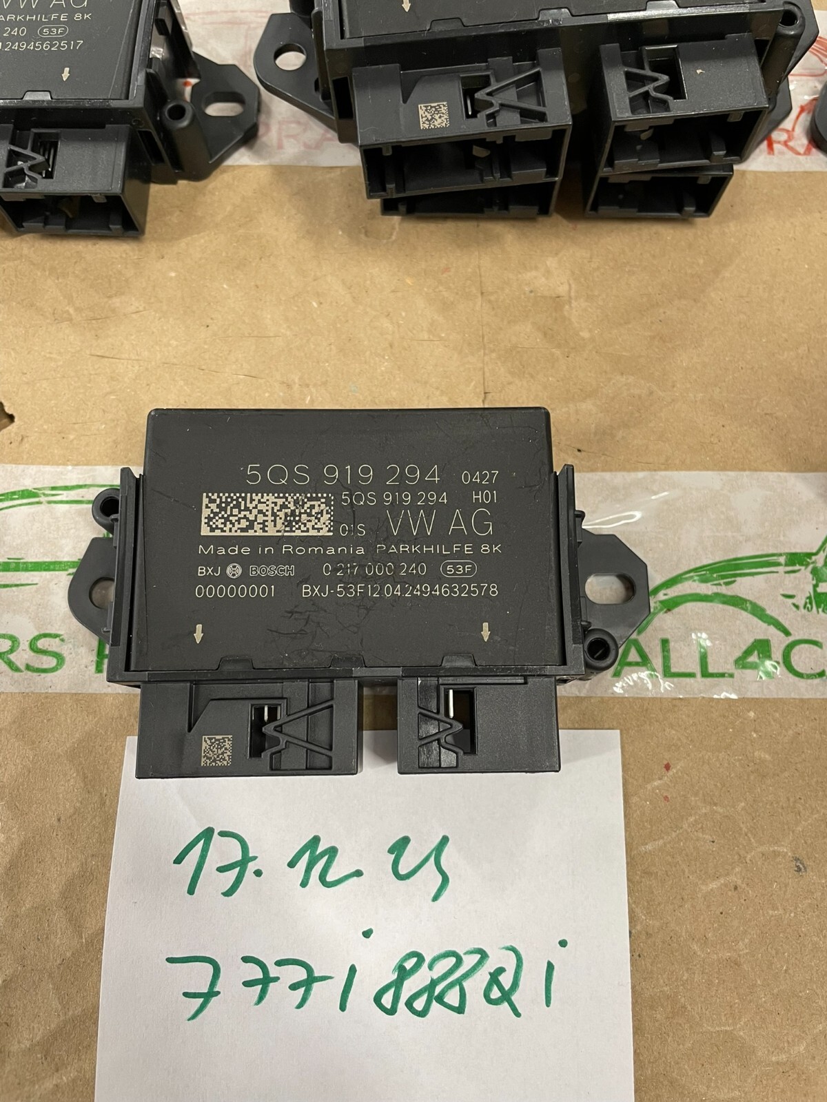 ŠKODA OCTAVIA SUPERB KODIAQ STEUERGERÄT FÜR EINPARKHILFE 8K PDC 5QS919294 NEU - Obrázek 17