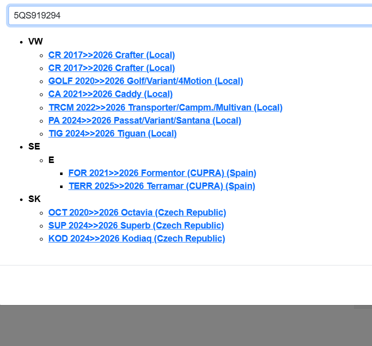 ŠKODA OCTAVIA SUPERB KODIAQ STEUERGERÄT FÜR EINPARKHILFE 8K PDC 5QS919294 NEU - Obrázek 4