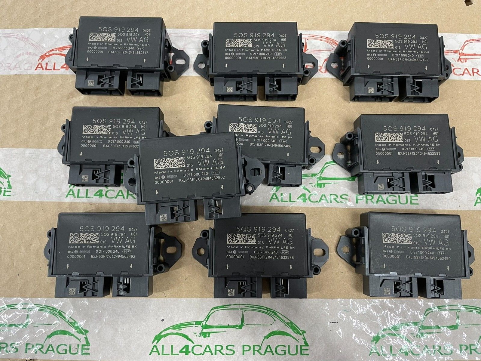 ŠKODA OCTAVIA SUPERB KODIAQ STEUERGERÄT FÜR EINPARKHILFE 8K PDC 5QS919294 NEU - Obrázek 7