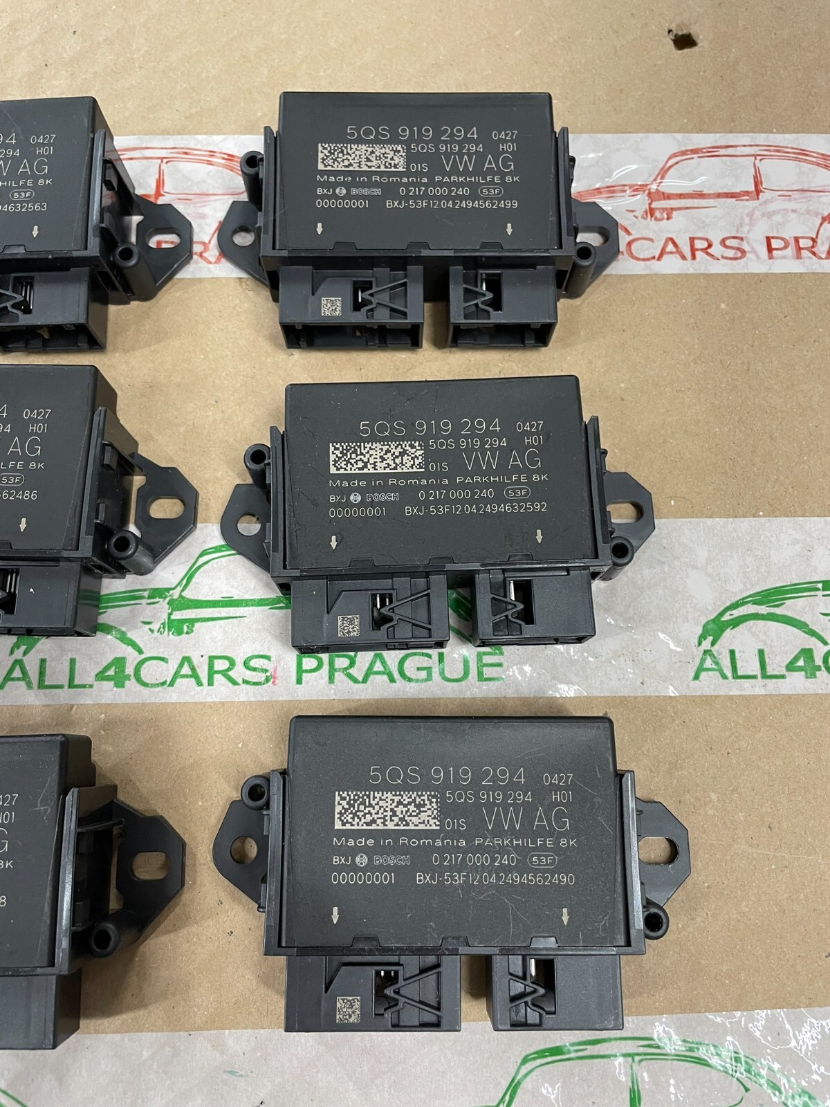 ŠKODA OCTAVIA SUPERB KODIAQ STEUERGERÄT FÜR EINPARKHILFE 8K PDC 5QS919294 NEU - Obrázek 10