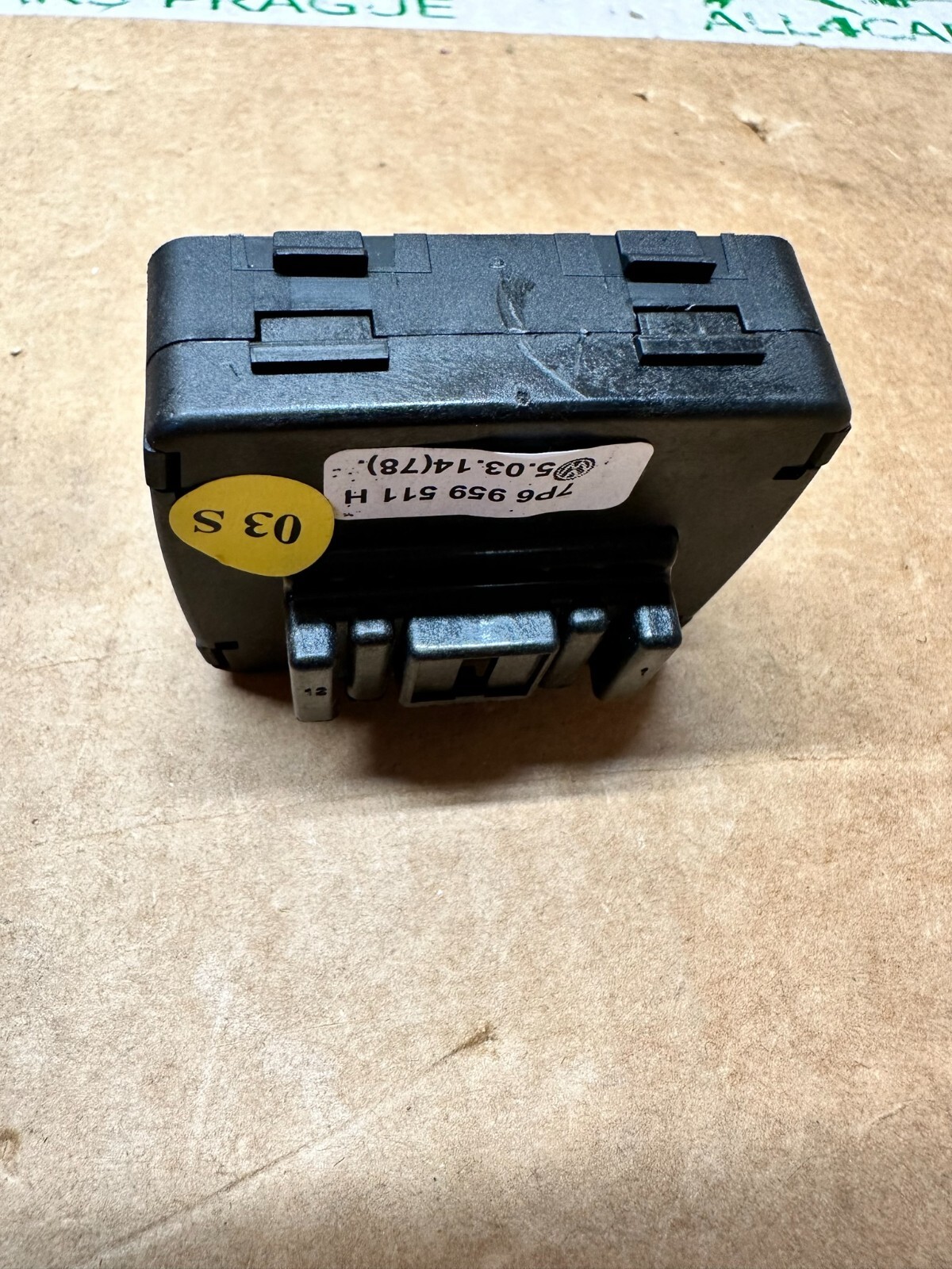 TOUAREG SCHALTER FÜR ELEKTRISCH ABKLAPPBARE ANHÄNGERKUPPLUNG 7P6959511H ORIG. - Obrázek 5