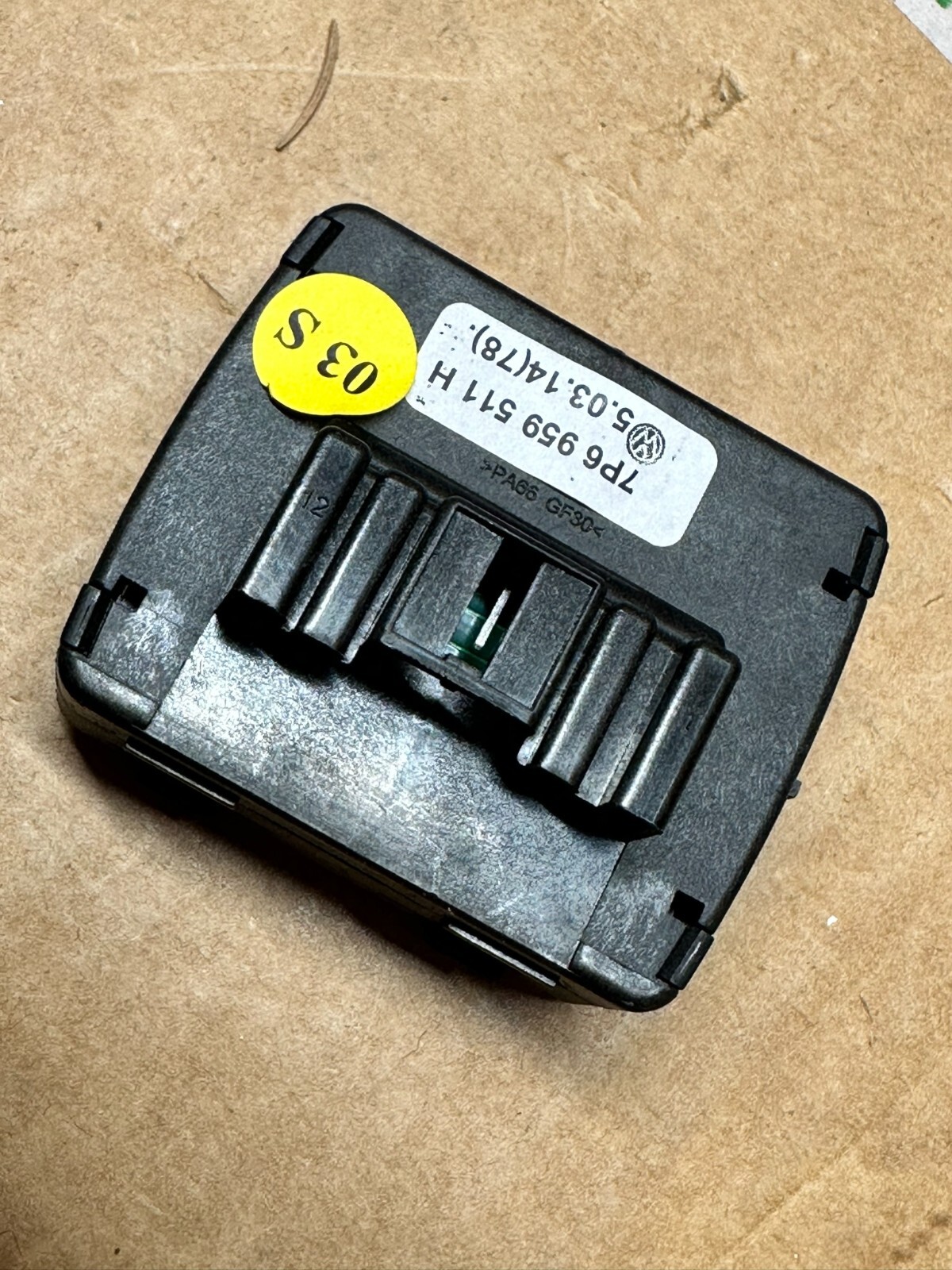 TOUAREG SCHALTER FÜR ELEKTRISCH ABKLAPPBARE ANHÄNGERKUPPLUNG 7P6959511H ORIG. - Obrázek 7