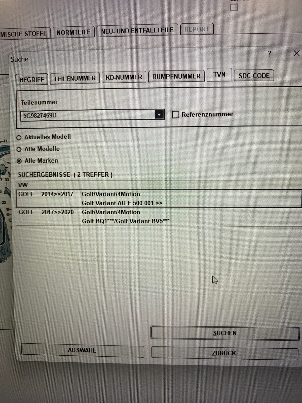 VOLKSWAGEN GOLF VARIANT HECKKLAPPENGRIFF 5G9827469D FAST NEU DEM. VOM TEST WAGEN - Obrázek 18