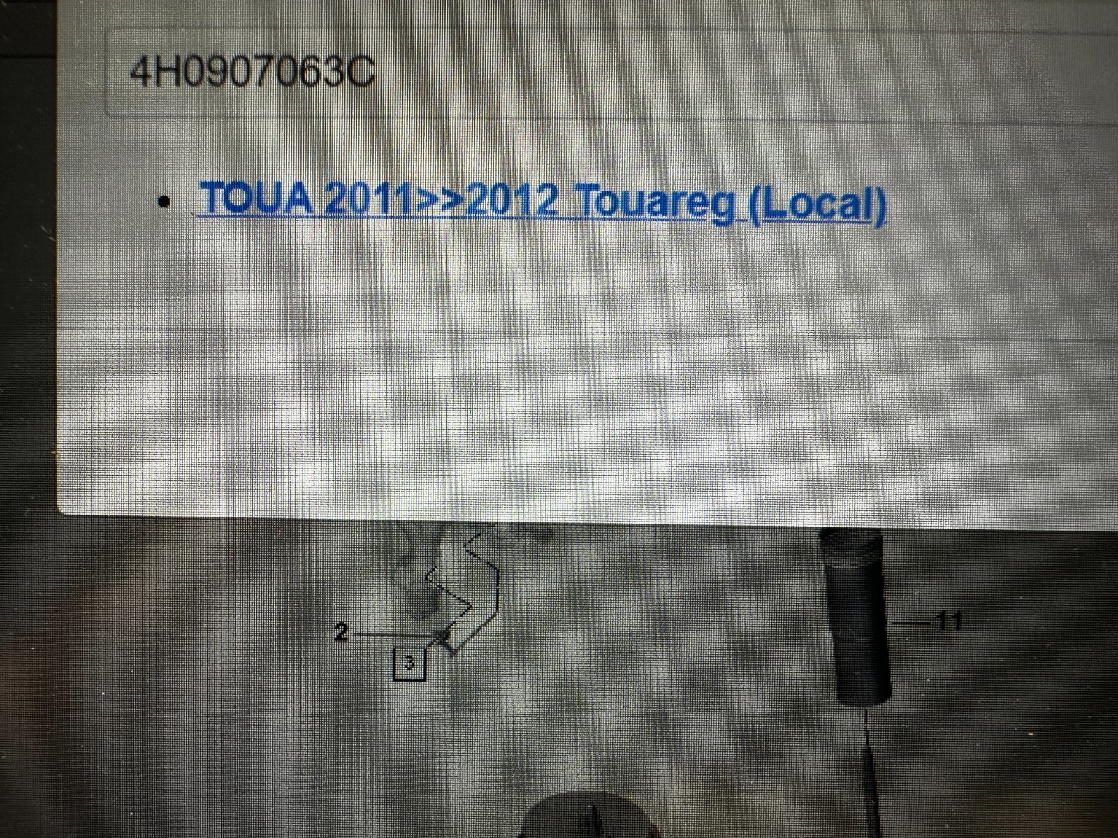 VOLKSWAGEN TOUAREG BORDNETZ-KOMFORTSTEUERGERÄT 4H0907063C Fast Neu Teil ....... - Obrázek 5