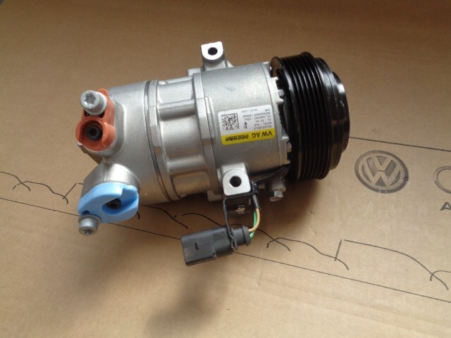 VOLKSWAGEN UP KLIMAKOMPRESSOR 1S0816803A ORIG.VW TEIL - NEU ! - FOTOS GUCKEN !!! - Obrázek 16