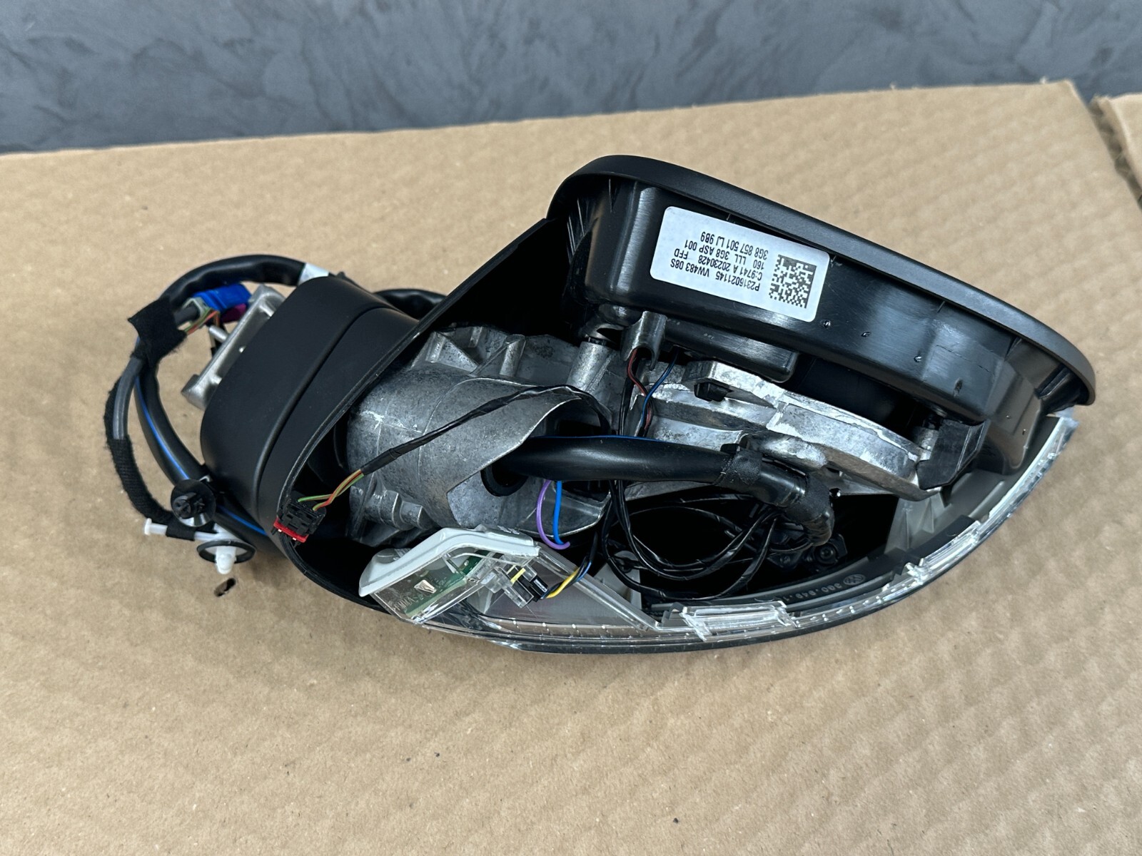 VW ARTEON AUßENSPIEGEL LINKS ELEKTRISCH + KAMERA UMFELDLICHT 3G8857501LJ OE! NEU - Obrázek 18