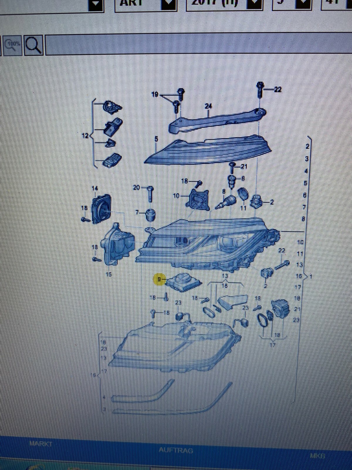 VW ARTEON,ATLAS,TERAMONT STEUERGERÄT LED SCHEINWERFER 992941572 AA ORIG.NEU!! - Obrázek 9