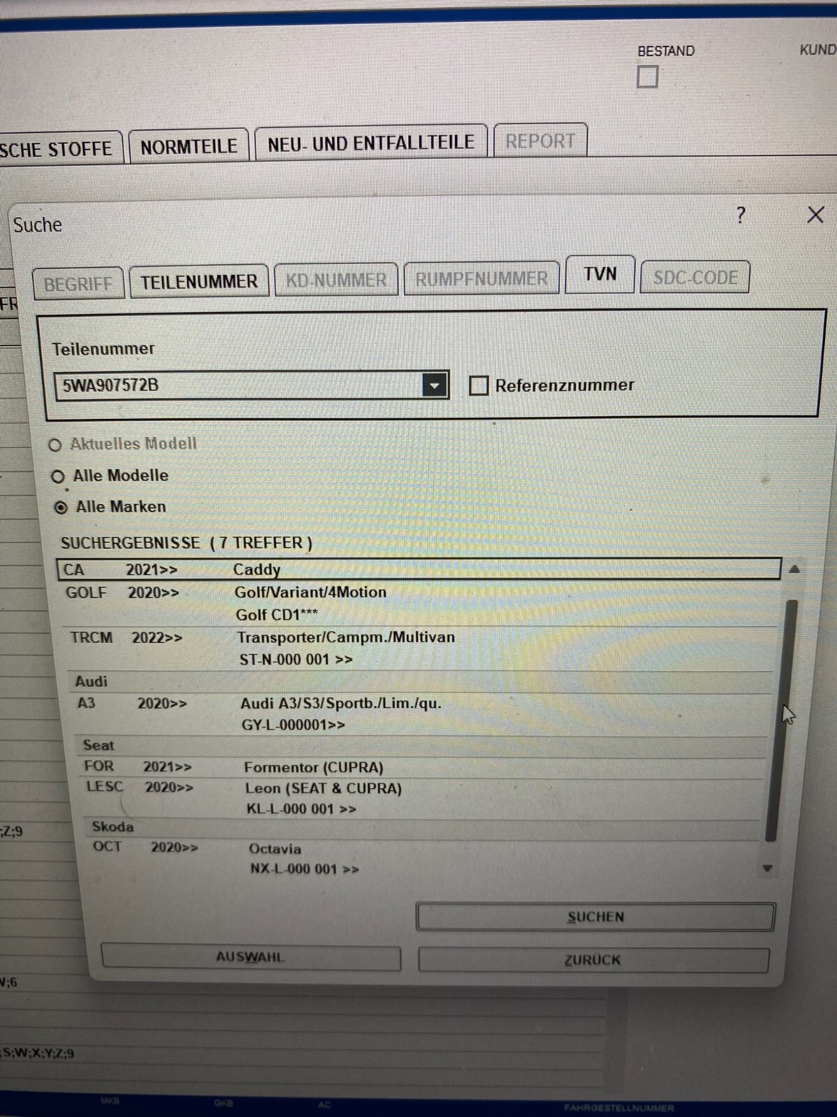 VW AUDI SKODA SEAT - ACC SENSOR RADARSENSOR 5WA907572B ORIGINAL NEU!!! - Obrázek 8