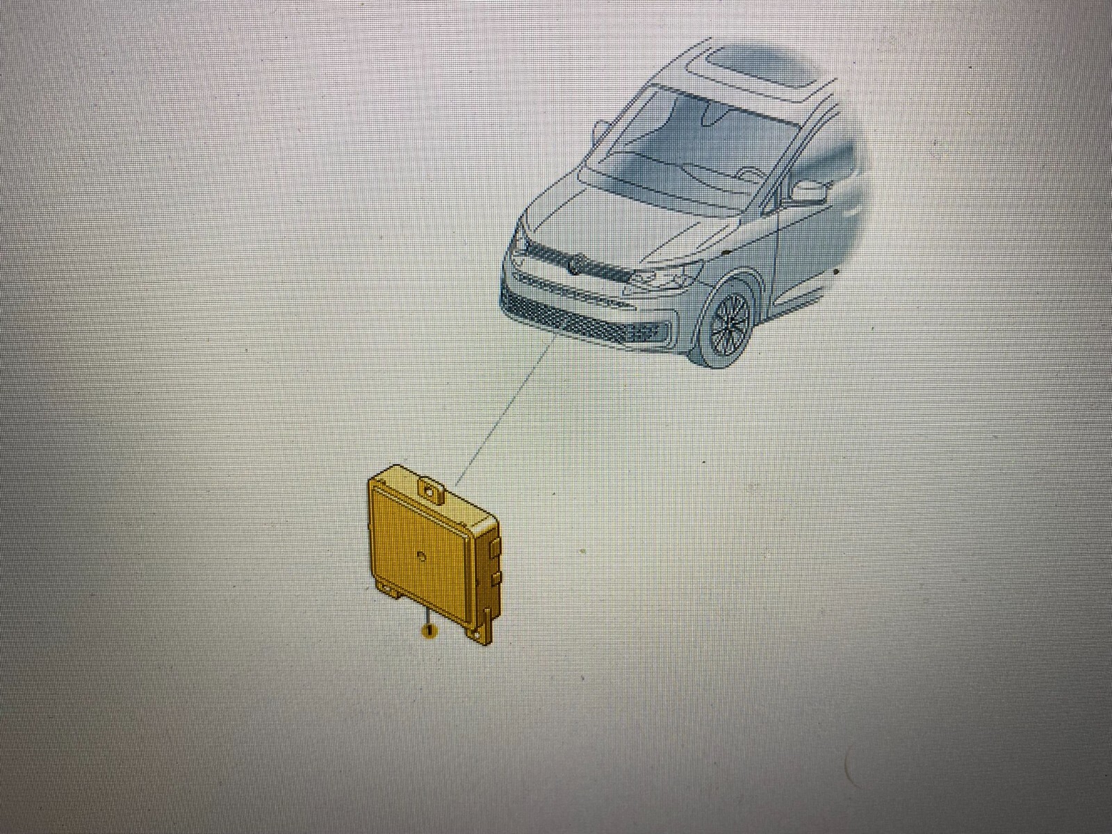 VW AUDI SKODA SEAT - ACC SENSOR RADARSENSOR 5WA907572B ORIGINAL NEU!!! - Obrázek 10