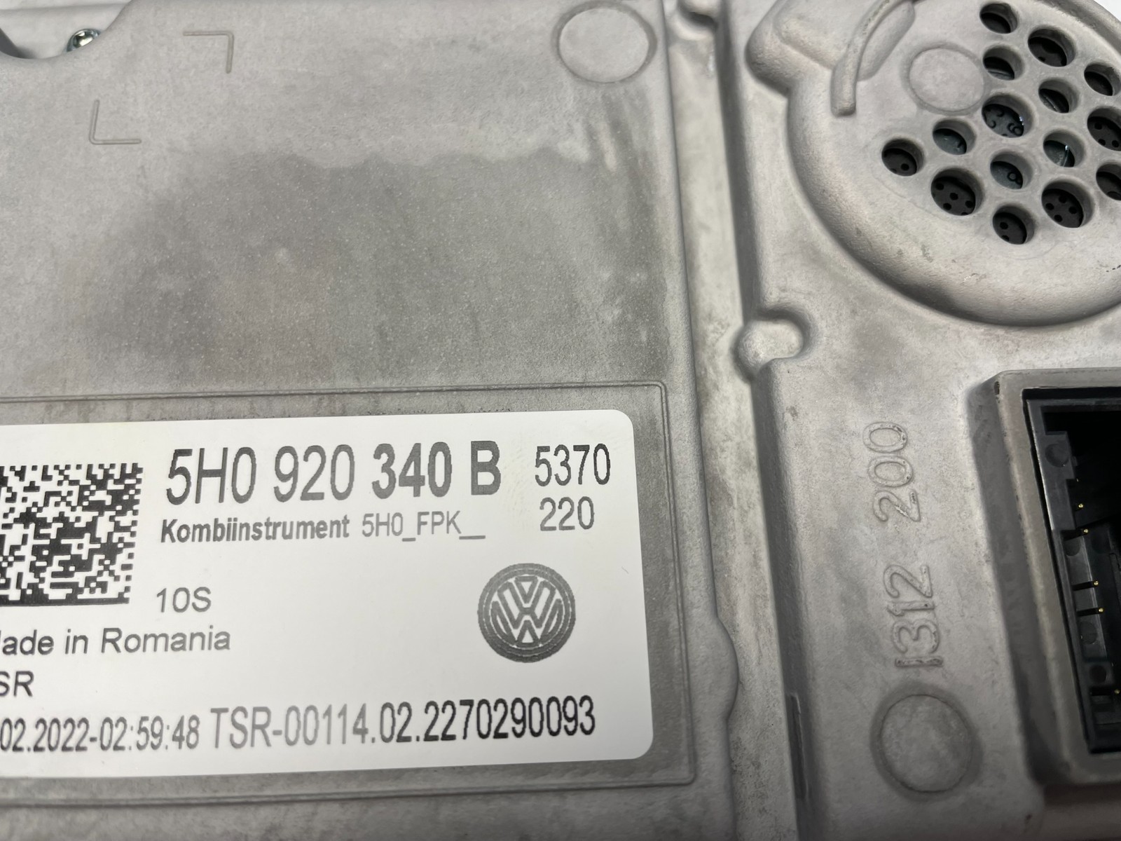 VW CADDY KOMBIINSTRUMENT VIRTUAL TACHOMETER 5H0920340B ORIGINAL VW NEU 0 KM !! - Obrázek 3