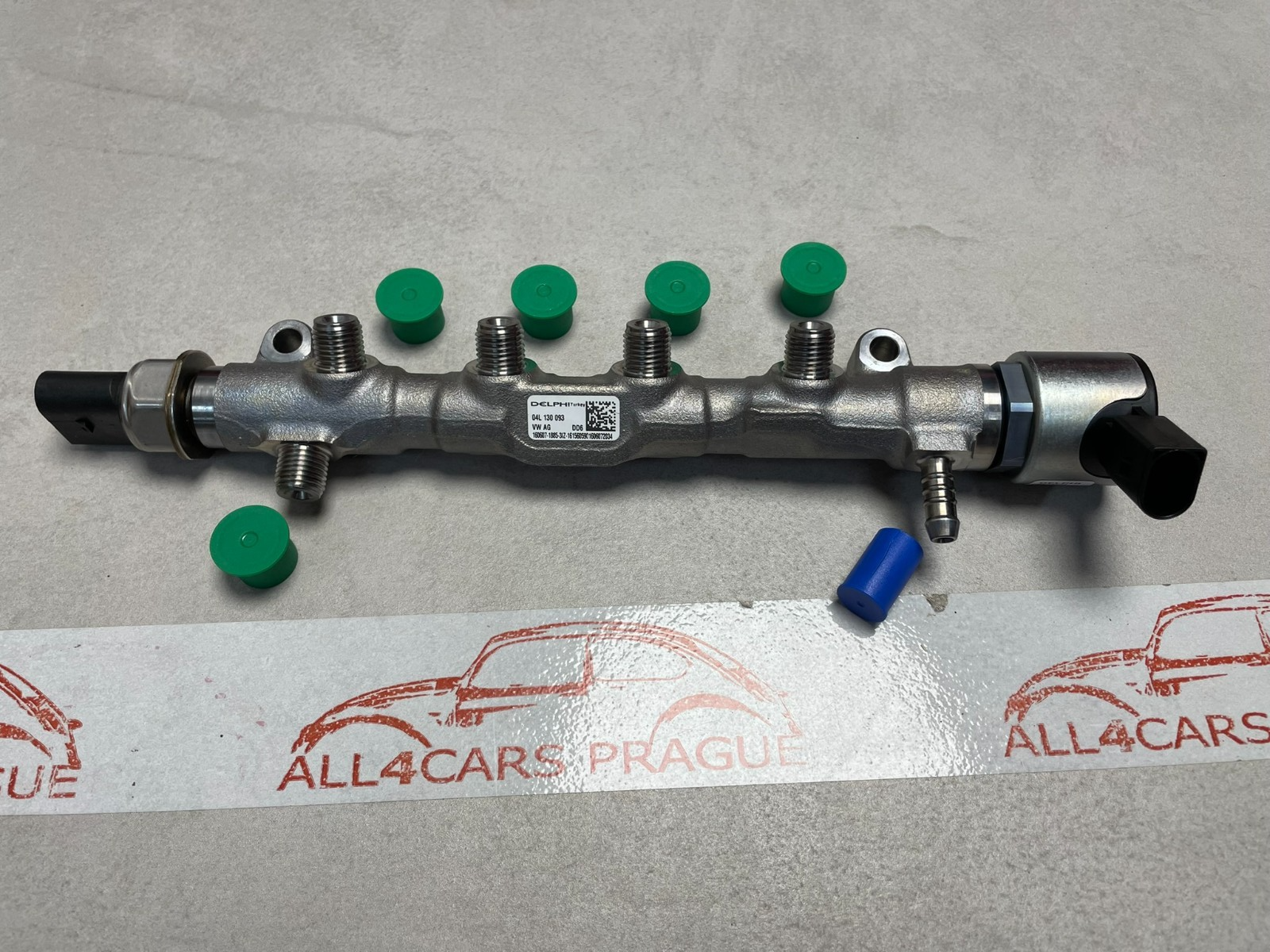 VW CRAFTER - TRANSPORTER KRAFTSTOFF VERTEILER 04L130764B 04L906054 04L130093 NEU - Obrázek 3