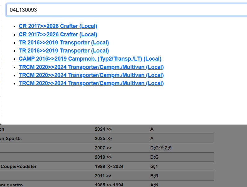 VW CRAFTER - TRANSPORTER KRAFTSTOFF VERTEILER 04L130764B 04L906054 04L130093 NEU - Obrázek 4
