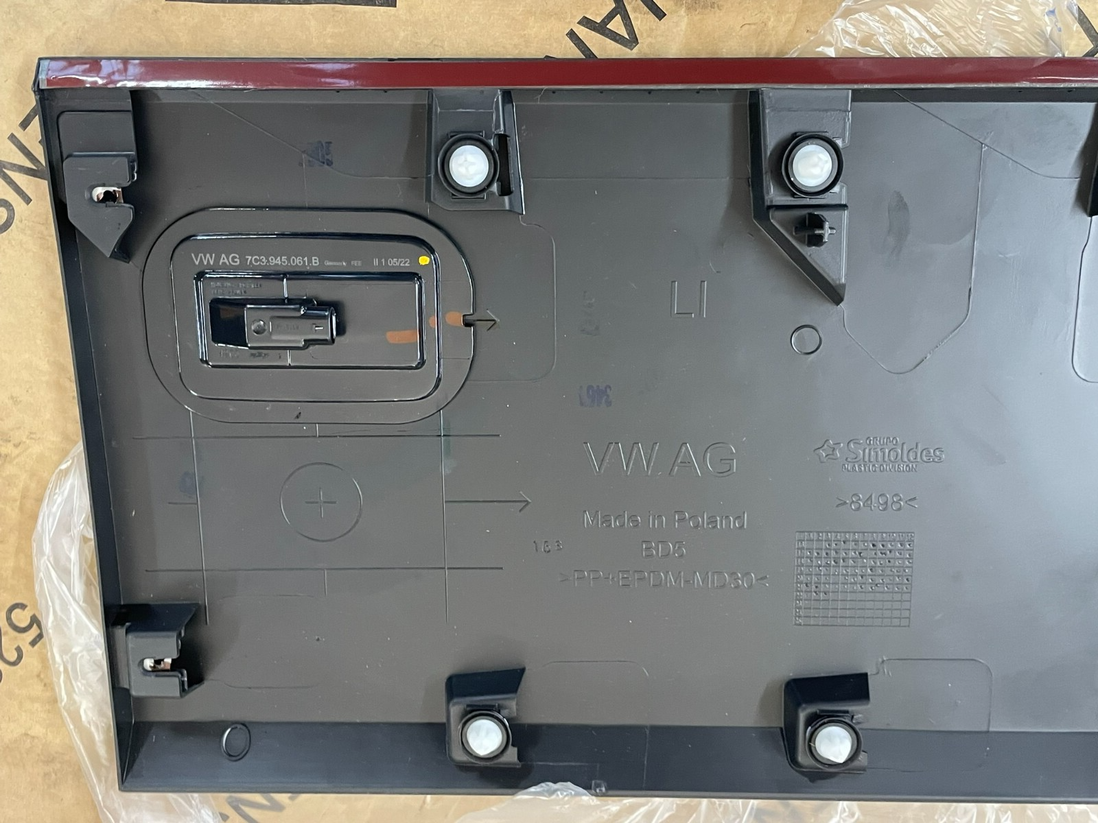 VW CRAFTER TÜR SCHUTZLEISTE VORN + SEITLICHE LEUCHT LINKS 7C0854939E 7C3945061B - Obrázek 18