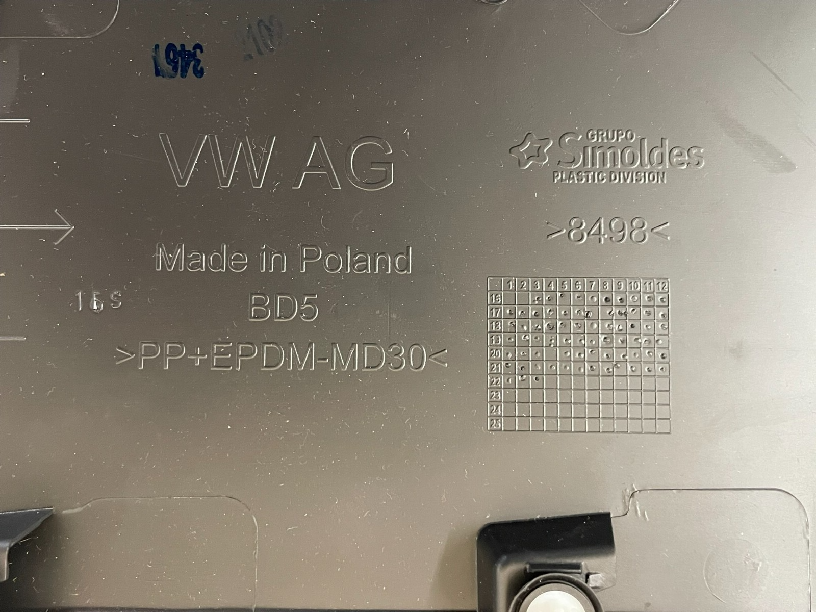 VW CRAFTER TÜR SCHUTZLEISTE VORN + SEITLICHE LEUCHT LINKS 7C0854939E 7C3945061B - Obrázek 22