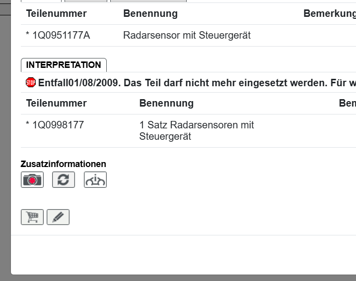 VW EOS RADARSENSOR MIT STEUERGERÄT ALARMANLAGE 1Q0951177A = 1Q0998177 FAST NEU - Obrázek 8