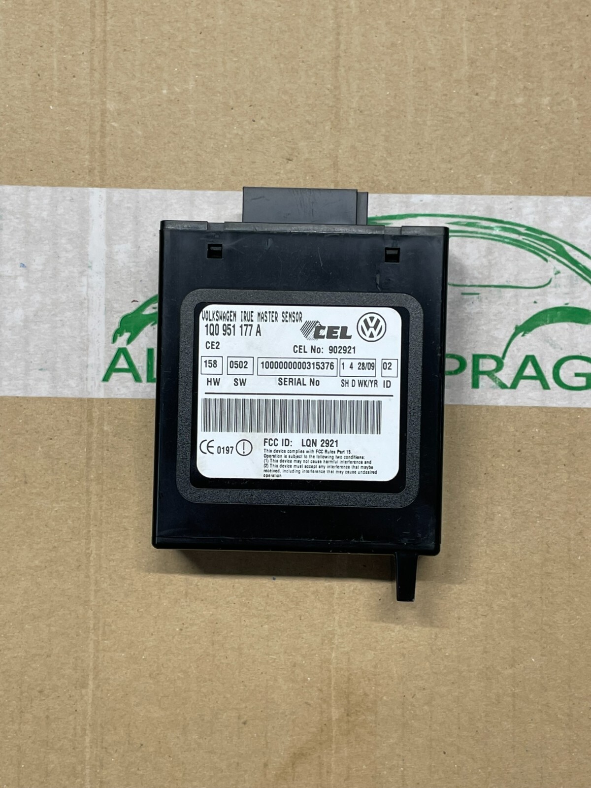 VW EOS RADARSENSOR MIT STEUERGERÄT ALARMANLAGE 1Q0951177A = 1Q0998177 FAST NEU