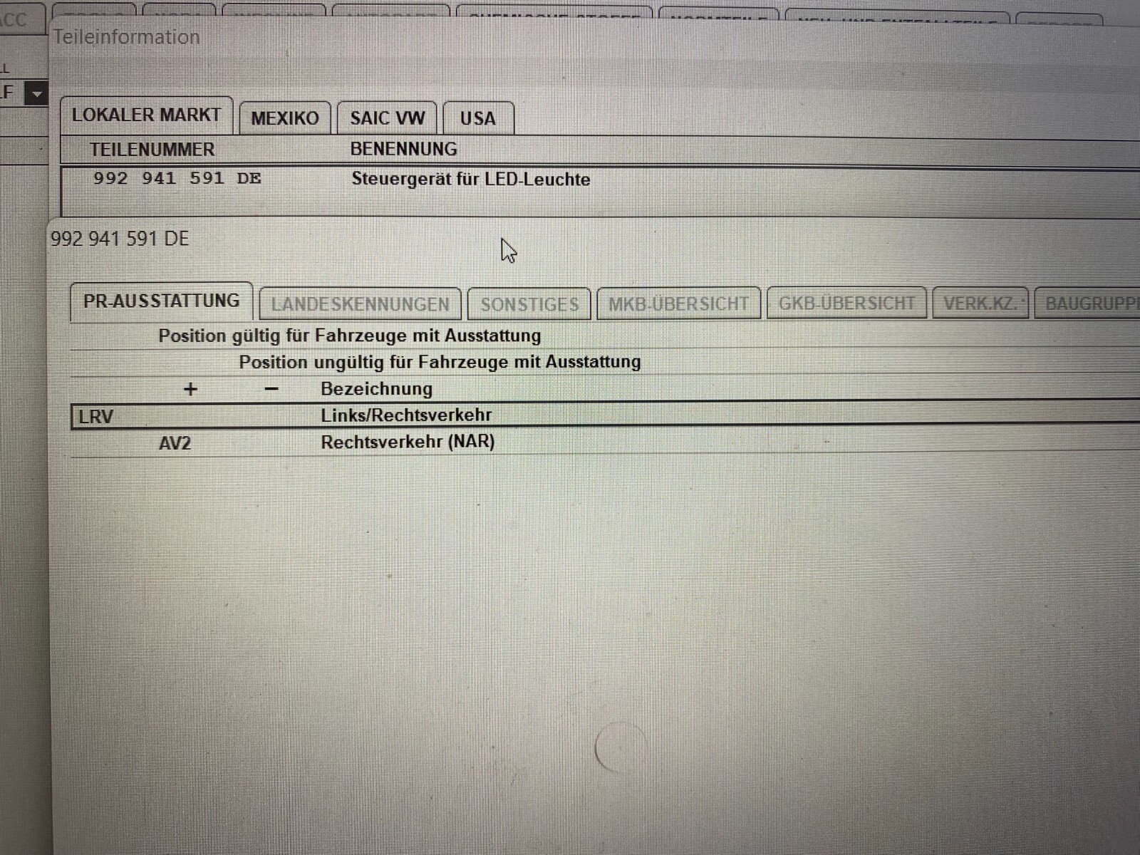 VW GOLF, ID3, ID4, ID5 LED SCHEINWERFER STEUERGERÄT MODULE 992941591DE NEU!!!! - Obrázek 9