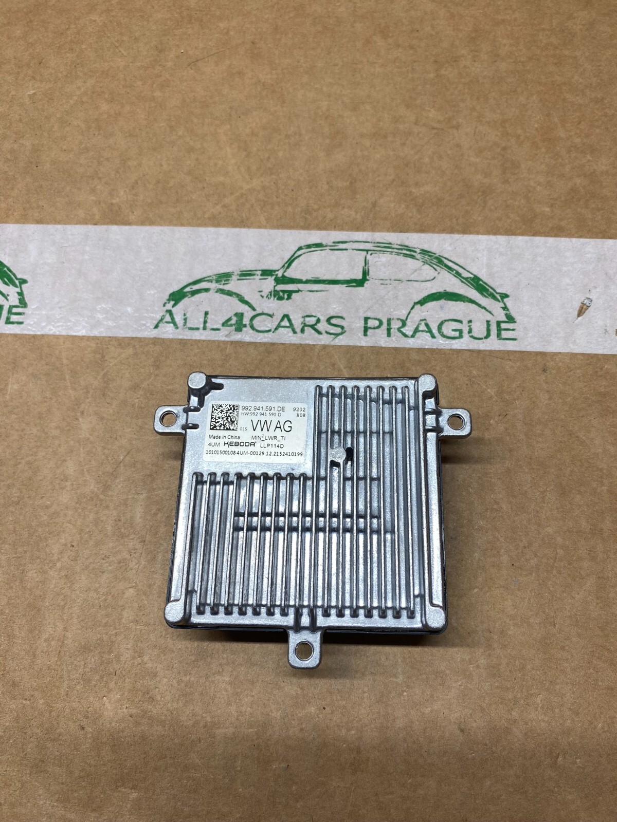 VW GOLF, ID3, ID4, ID5 LED SCHEINWERFER STEUERGERÄT MODULE 992941591DE NEU!!!!