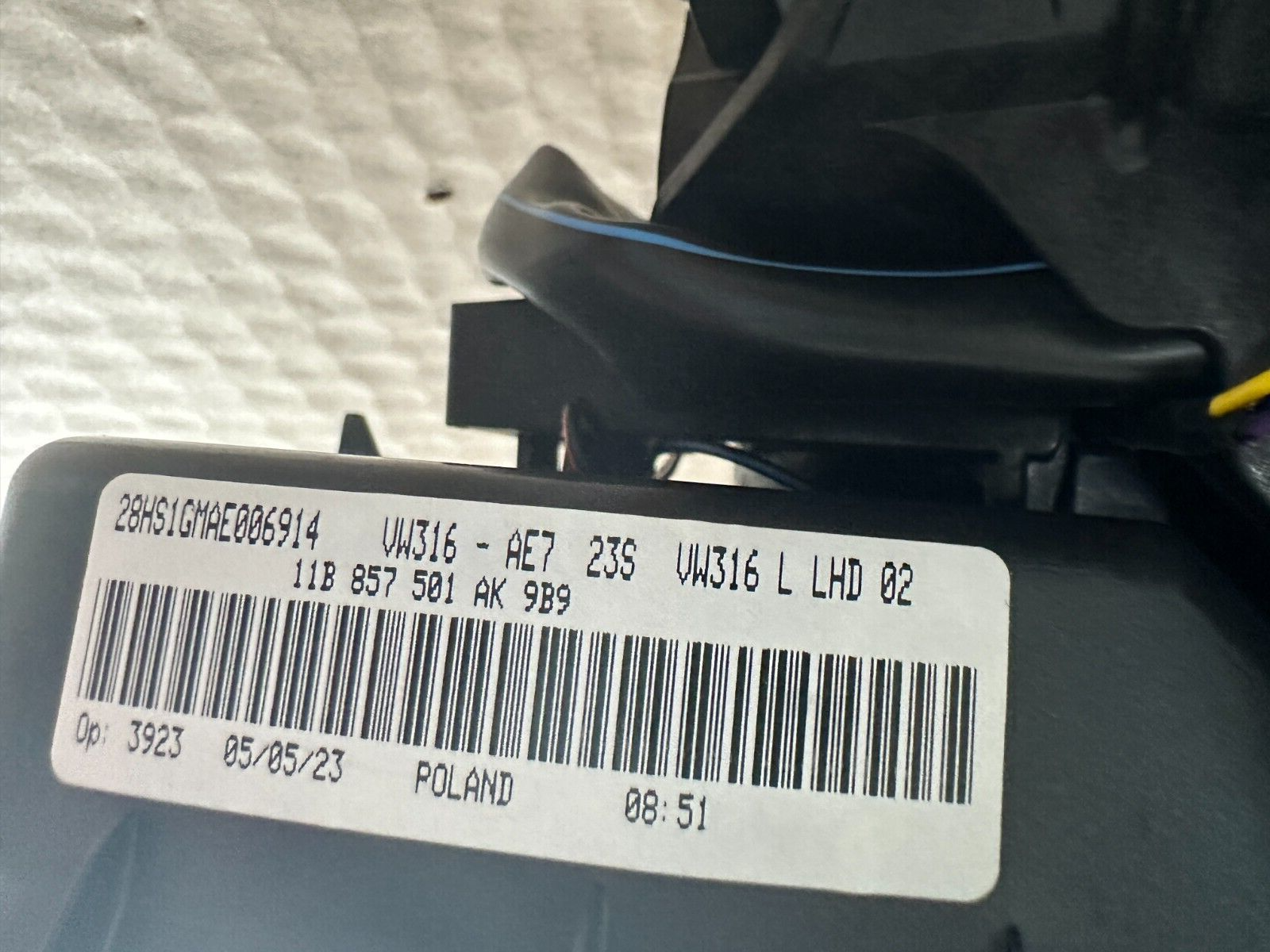 VW ID.4 ID4 AUßENSPIEGEL ELEKTRISCH LINKS FAHRERSEITE MIT KAMERA 11B857501AK NEU - Obrázek 10