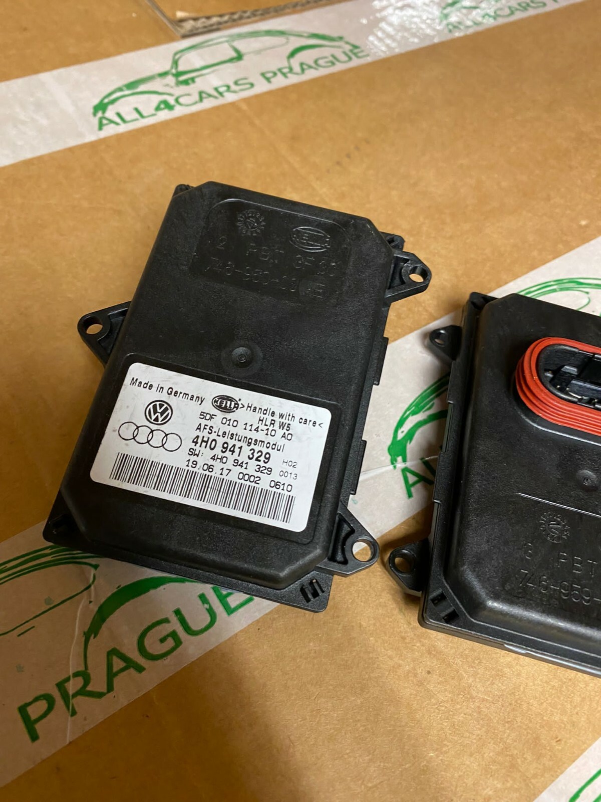 VW JETTA,TIGUAN,TOUAREG STEUERUNG SCHEINWERFER 4H0941329 XENON ORIG.NEU!! - Obrázek 6