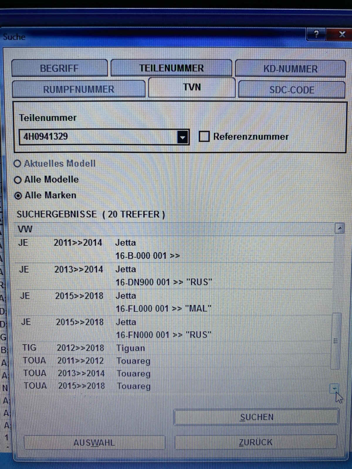 VW JETTA,TIGUAN,TOUAREG STEUERUNG SCHEINWERFER 4H0941329 XENON ORIG.NEU!! - Obrázek 9