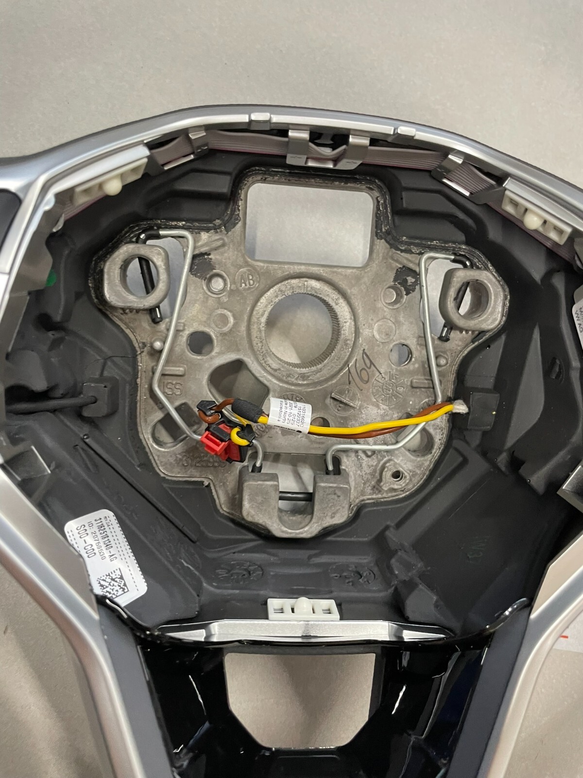 VW LENKRAD R BEHEIZT VW GOLF VW TIGUAN LENKRAD ABGEFLACHT 5H0419089HP Fast Neu - Obrázek 17