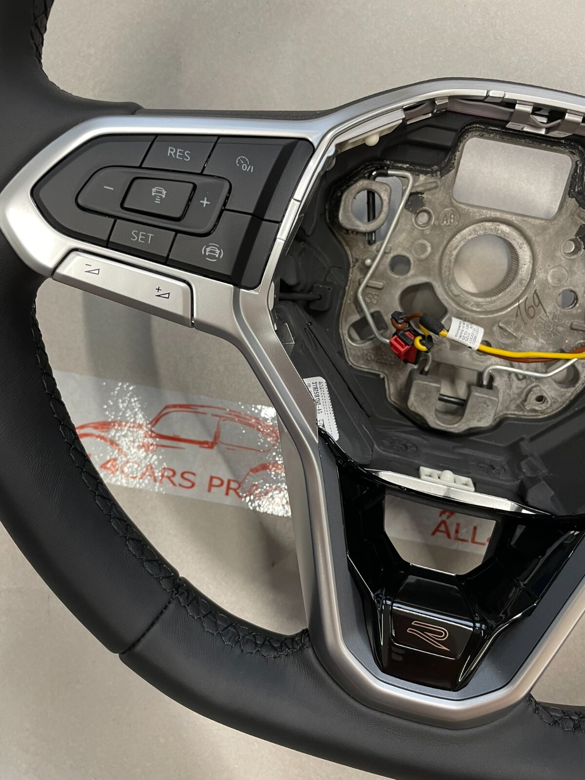 VW LENKRAD R BEHEIZT VW GOLF VW TIGUAN LENKRAD ABGEFLACHT 5H0419089HP Fast Neu - Obrázek 5