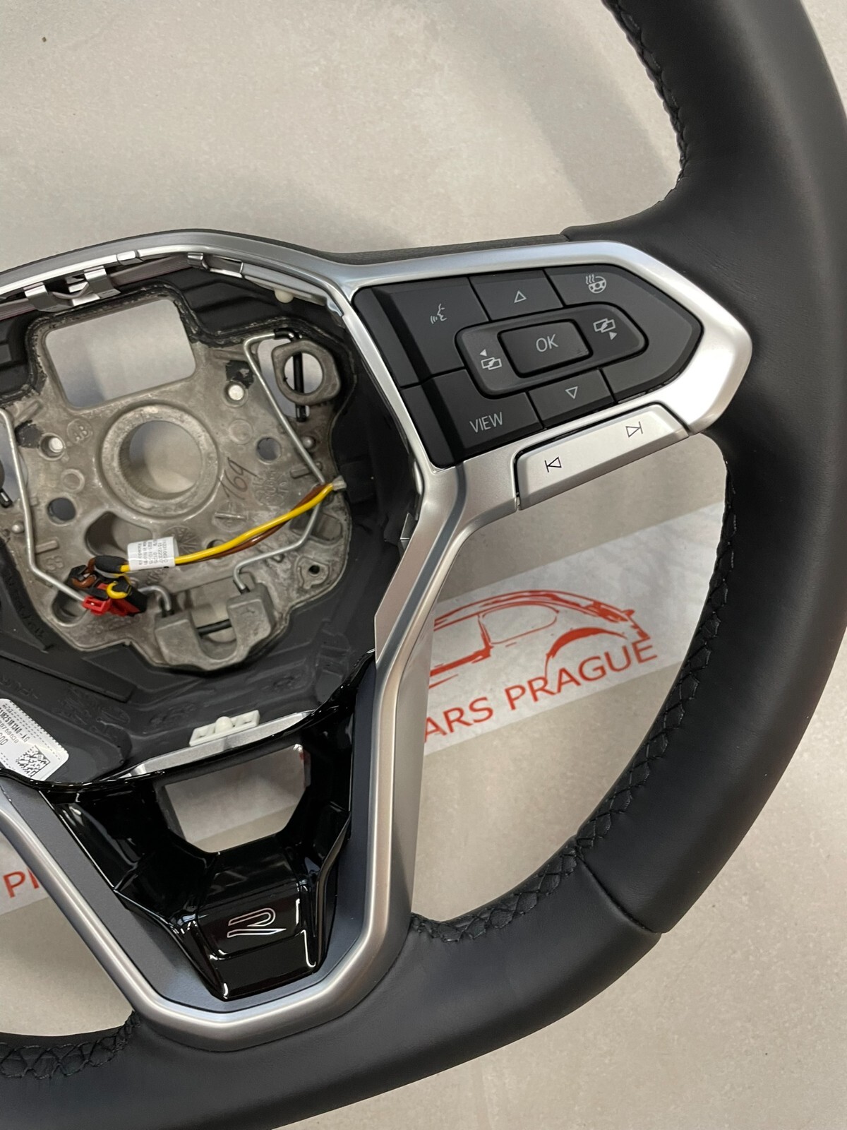 VW LENKRAD R BEHEIZT VW GOLF VW TIGUAN LENKRAD ABGEFLACHT 5H0419089HP Fast Neu - Obrázek 6