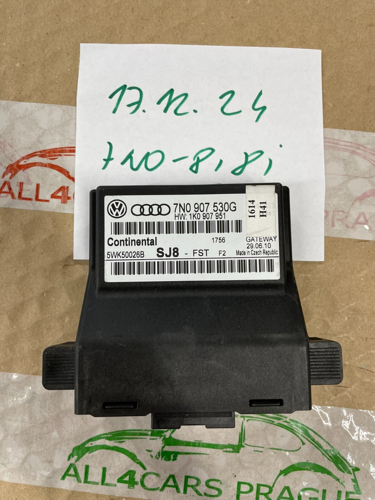 VW PASSAT CC DIAGNOSE INTERFACE FÜR GATEWAY 7N0907530G = 7N0907530L Fast Neu ... - Obrázek 16