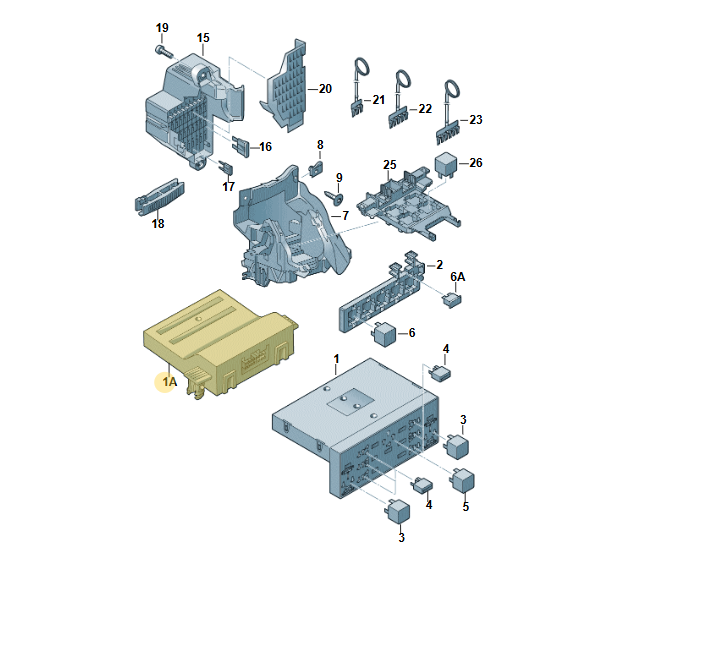 VW PASSAT CC DIAGNOSE INTERFACE FÜR GATEWAY 7N0907530G = 7N0907530L Fast Neu ... - Obrázek 4