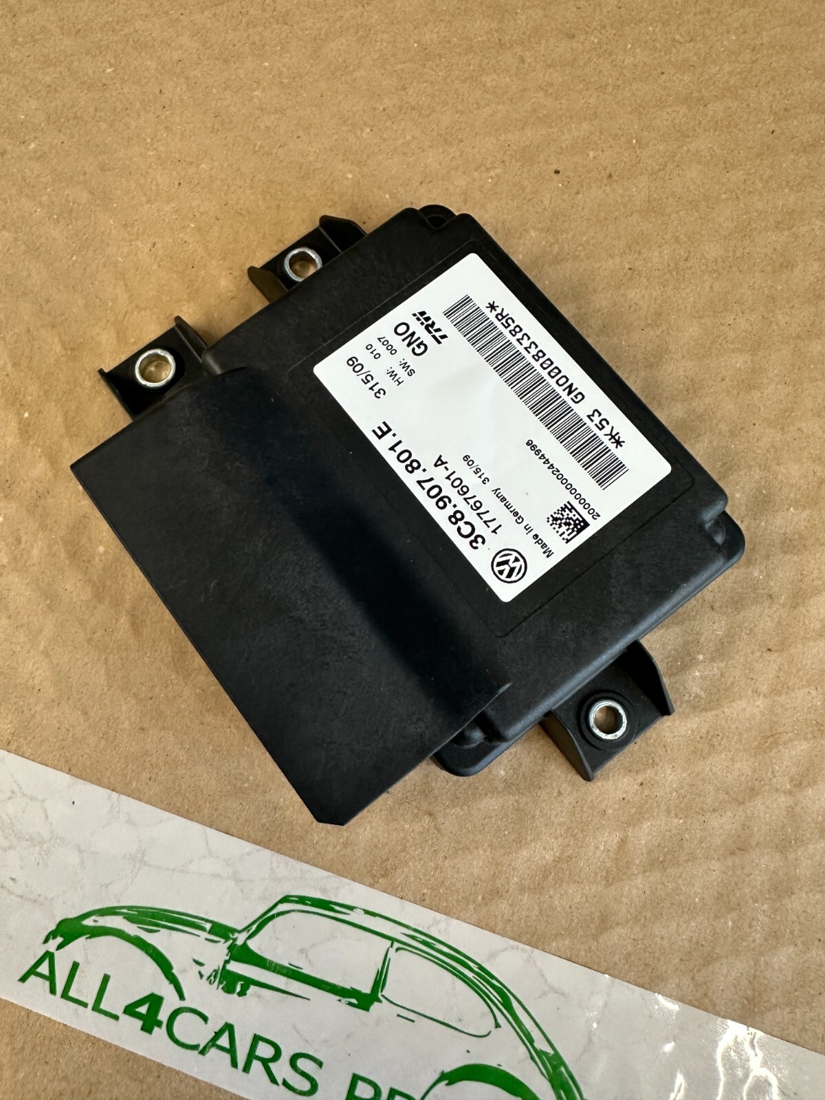 VW PASSAT STEUERGERÄT ELEKTROMECHANISCHE BREMSE 3C8907801E Fast Neu dem Test Car - Obrázek 10