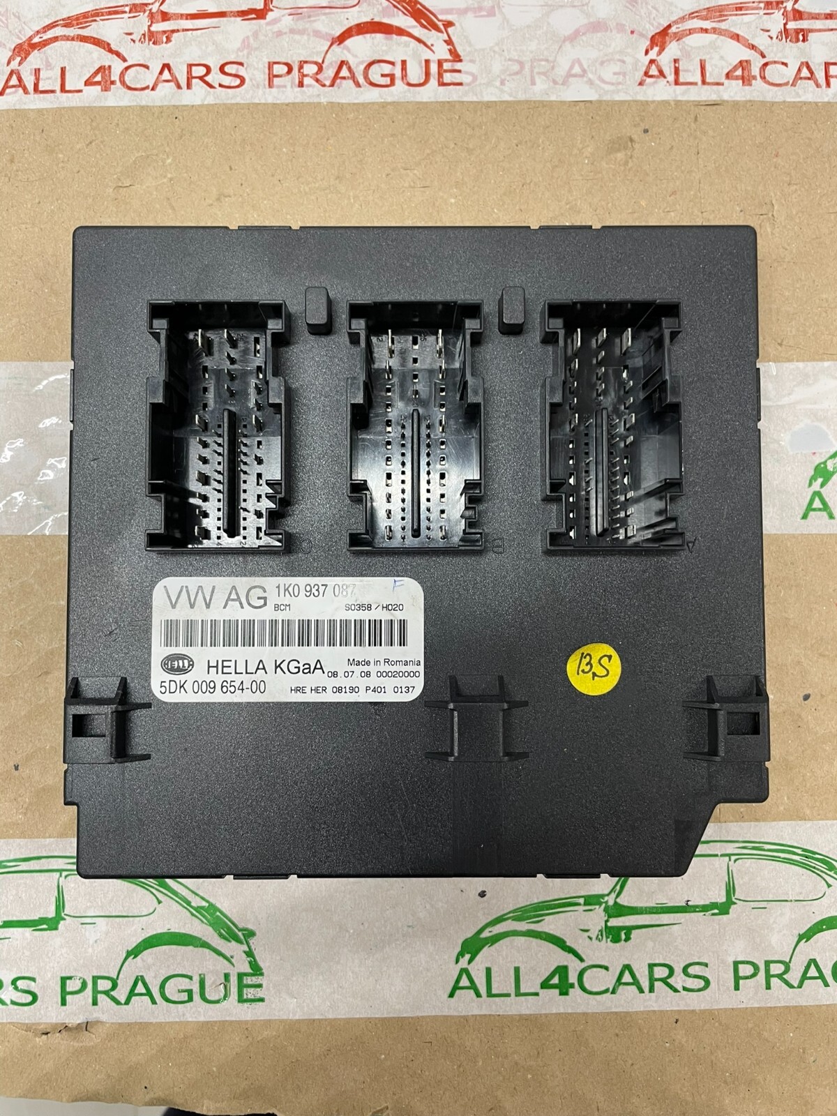 VW SEAT BCM STEUERGERÄT BORDNETZ FÜR KOMFORTSYSTEM 1K0937087F = 1K0937087G Test.