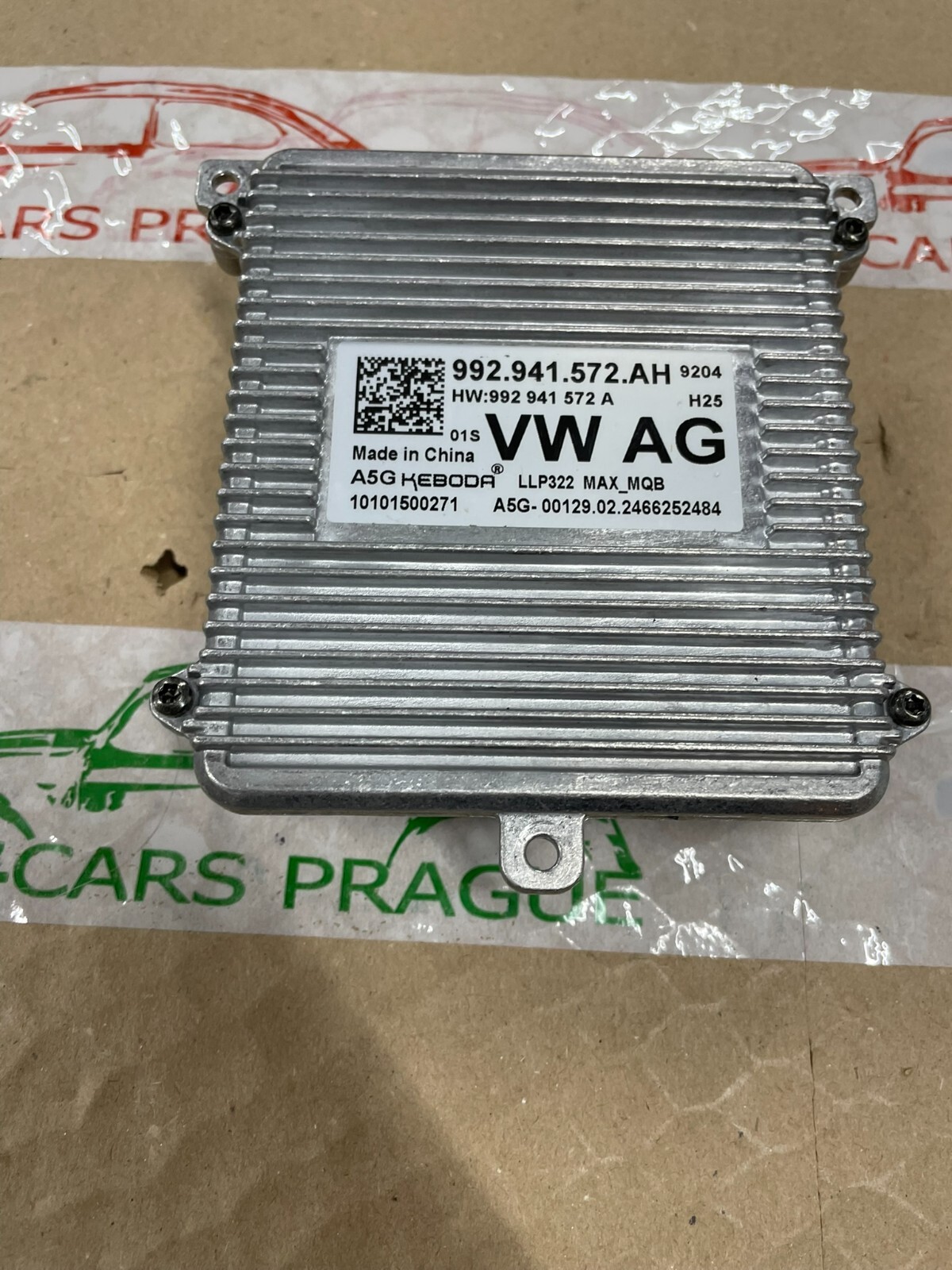 VW ŠKODA SEAT STEUERGERÄT FÜR SCHEINWERFER LED IQ LIGHT 992941572AH FAST NEU ... - Obrázek 3