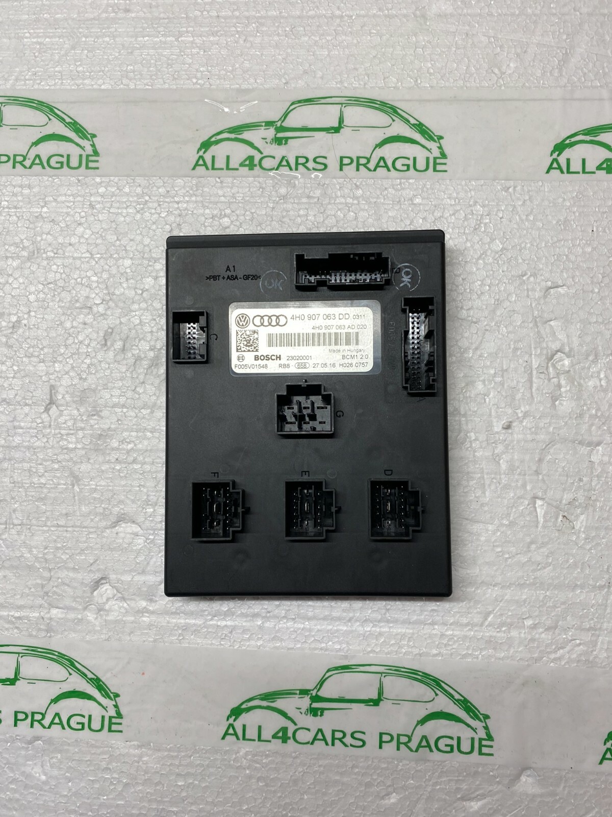 VW TOUAREG 7P BORDNETZSTEUERGERÄT 4H0907063DD BORDNETZ STEUERGERÄT ORIG.NEU!! - Obrázek 3