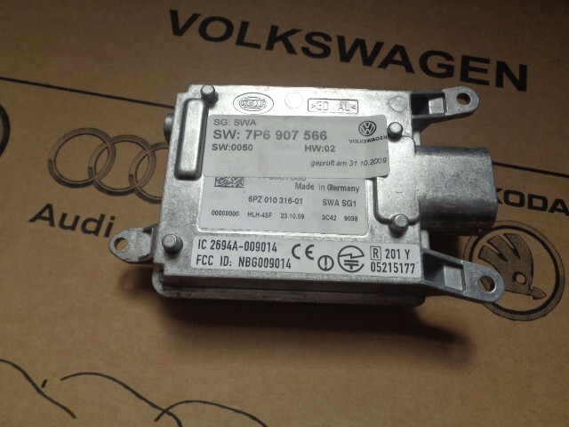 VW TOUAREG 7P STEUERGERÄT SPURWECHSELASSISTENT LINKS 7P6907566 Fast Neu Test Car