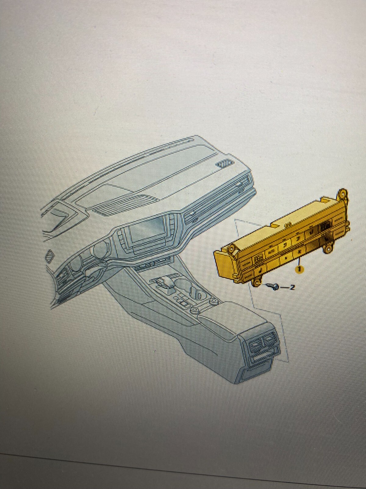 VW TOUAREG BEDIENELEMENT HEIZUNG KLIMA STEUERGERÄT 760907049F-760 907 049 F NEU - Obrázek 19