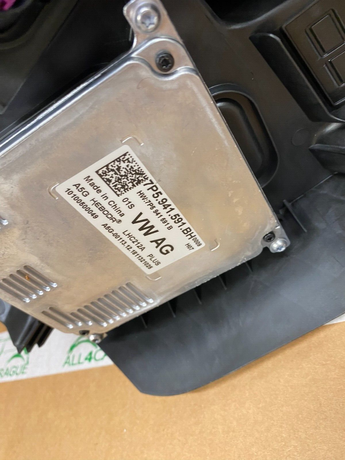 VW TOUAREG FRONTSCHEINWERFER LINKS LED KPL. 761 941 773-761 941 035 A ORIG. NEU! - Obrázek 15