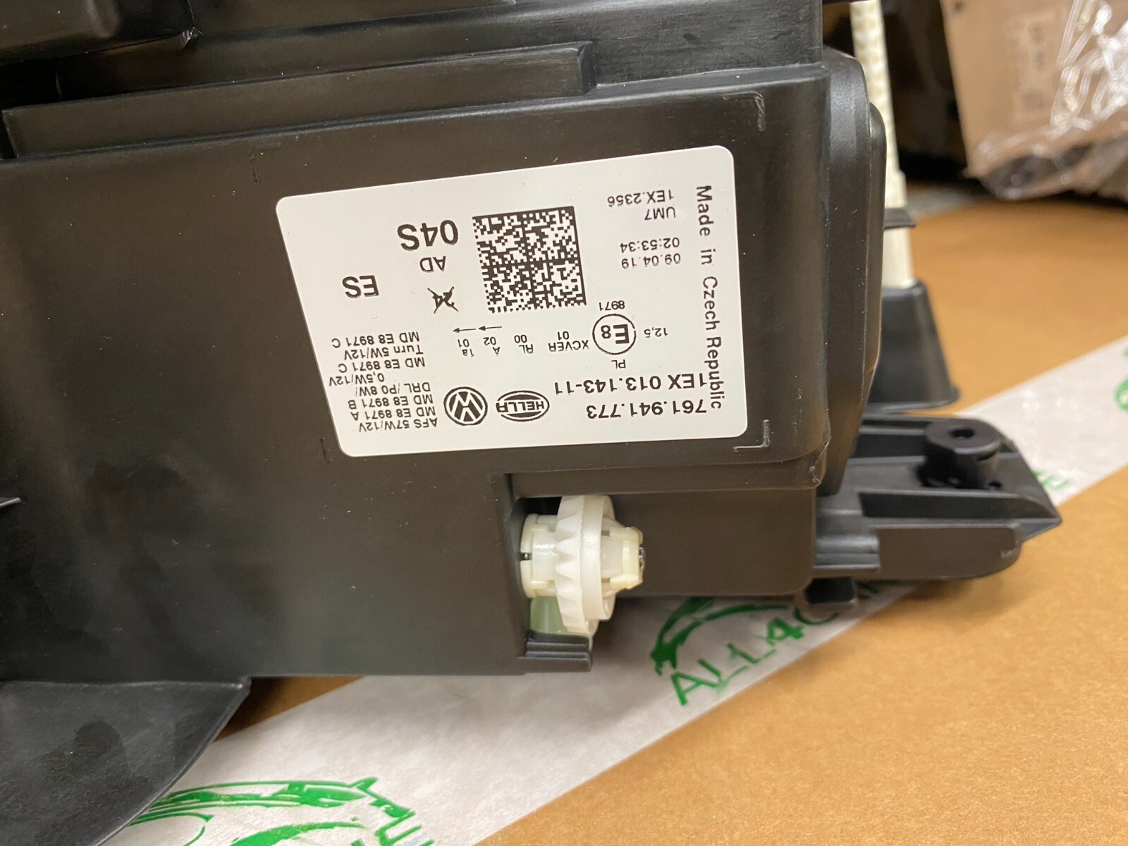 VW TOUAREG FRONTSCHEINWERFER LINKS LED KPL. 761 941 773-761 941 035 A ORIG. NEU! - Obrázek 3