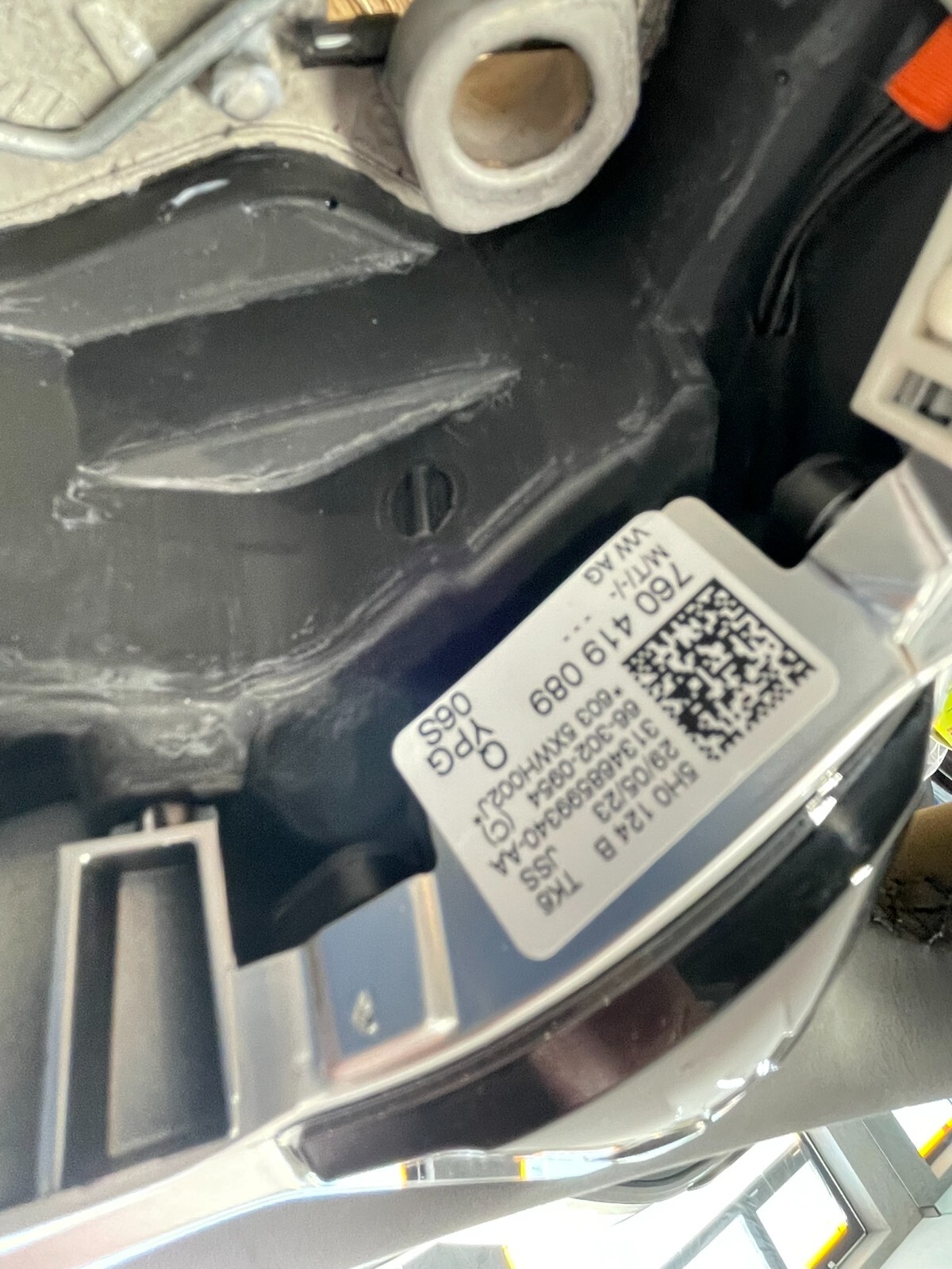 VW TOUAREG MULTIFUNKTIONS LEDER LENKRAD SPORT "R" 760419089Q FAST NEU TEST CAR - Obrázek 10