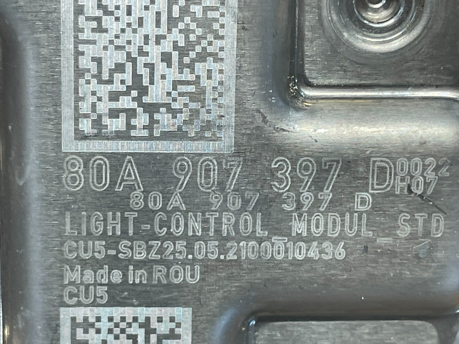 VW TOUAREG SCHEINWERFER STEUERGERÄT CONTINENTAL 80A907397D ORIGINAL !! - Obrázek 9