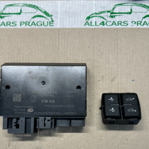 VW TOUAREG STEUERGERÄT ANHÄNGERKUPPLUNG 8W1907383C + SCHALTER 760959511 NEU ORIG