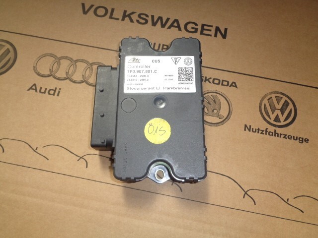 VW TOUAREG STEUERGERÄT ELEKTRISCHE PARK BREMSE 7P0907801C FAST NEU DEM TEST CAR