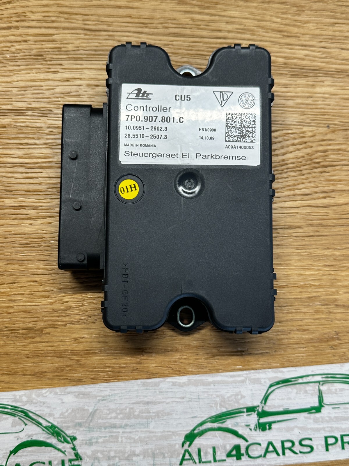 VW TOUAREG STEUERGERÄT ELEKTRISCHE PARK BREMSE 7P0907801C Fast Neu Dem Test Auto - Obrázek 12