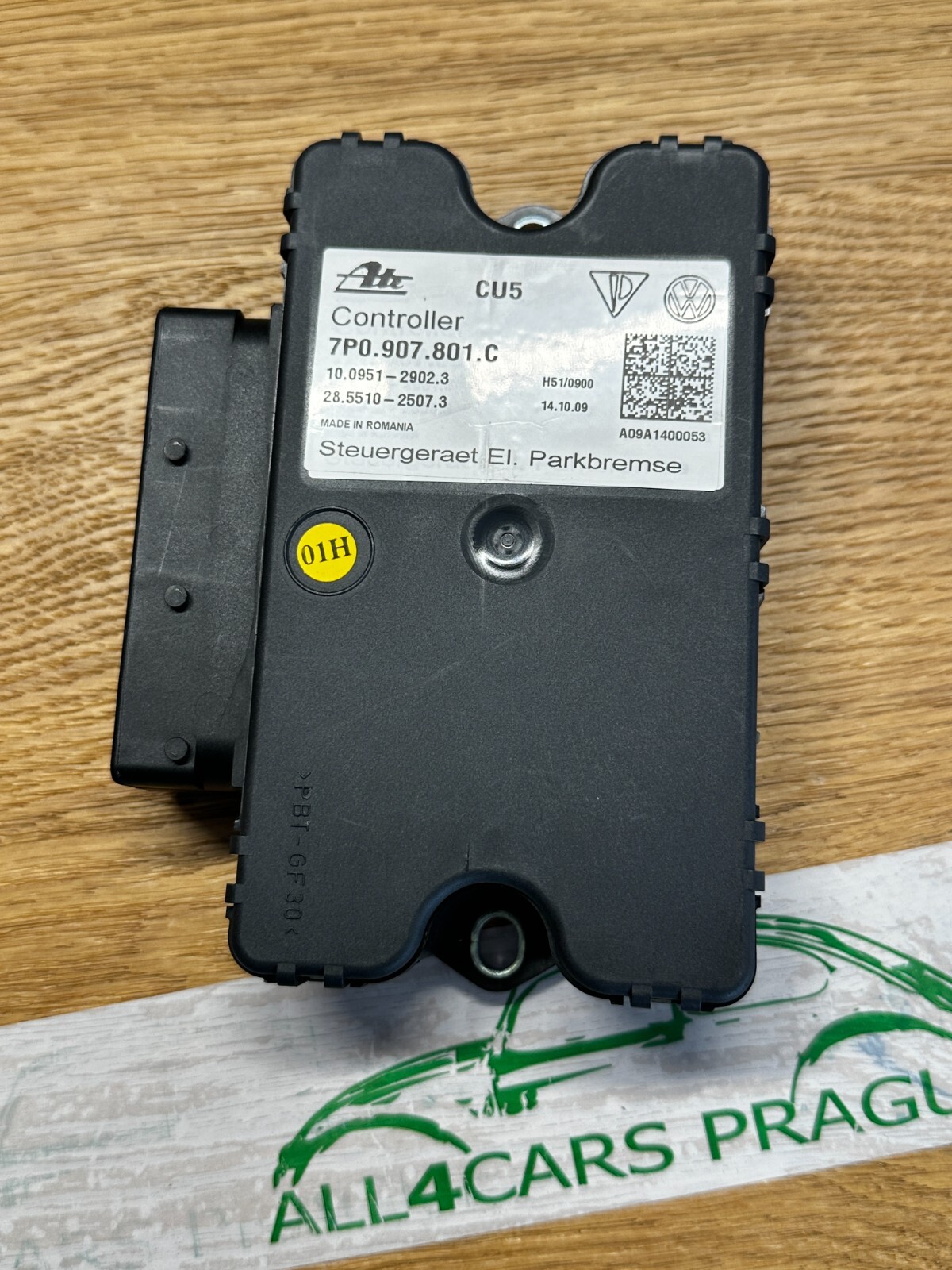 VW TOUAREG STEUERGERÄT ELEKTRISCHE PARK BREMSE 7P0907801C Fast Neu Dem Test Auto - Obrázek 15