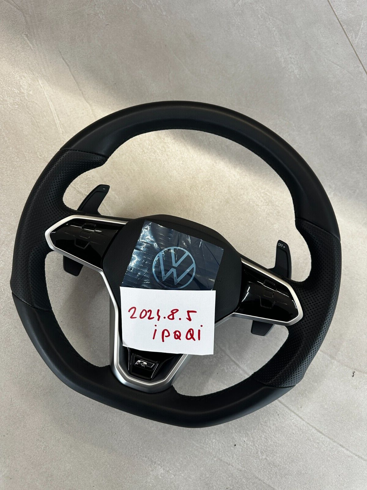 VW TOUCH SPORT LENKRAD LEDER HEIZBAR R GROSSE PADDELS 5H0419089CK Fast Neu Test - Obrázek 20