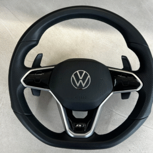 VW TOUCH SPORT LENKRAD LEDER HEIZBAR R GROSSE PADDELS 5H0419089CK Fast Neu Test